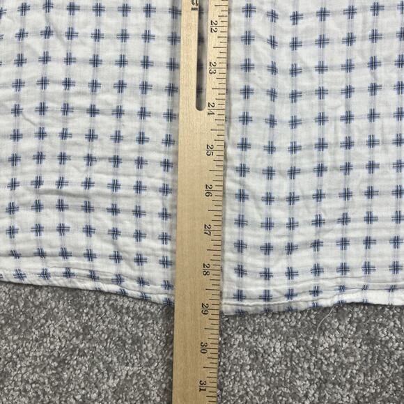 Carbon 2 Cobalt Button Up Shirt Mens Large Geometric Print White - Picture 9 of 12